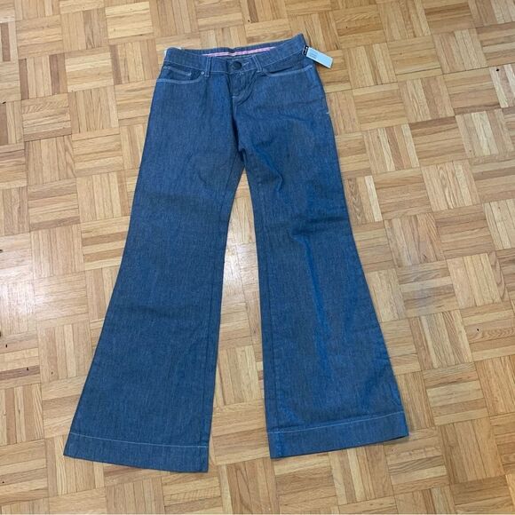 Hurley Low Rise Wide Leg Jeans Grey Size 5 - Picture 2 of 14